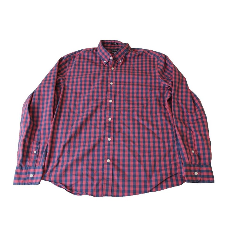 J.Crew Performance Mens L Slim Untucked Long Sleeve Shirt - Picture 1 of 4